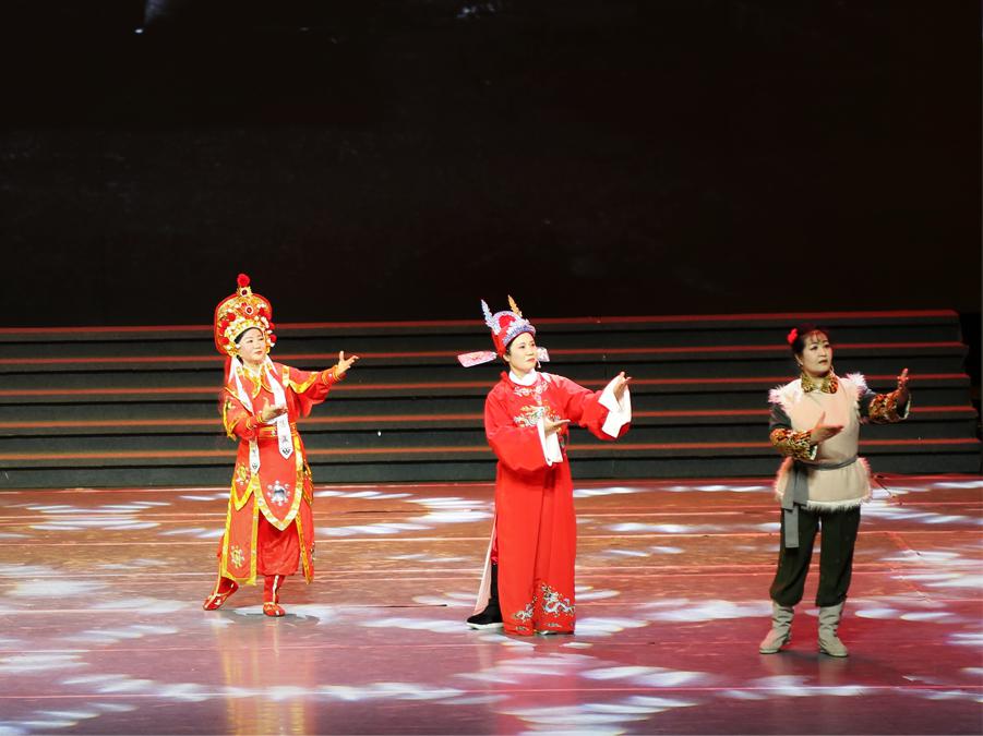 戲曲聯唱《百花吐艷 塞上飄香》。馬靈慧攝