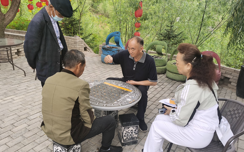 方棋邀請賽。寧夏大學供圖