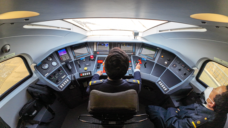 銀川至蘭州高鐵今日開通運營。銀川客運段供圖