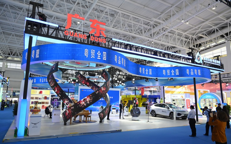 主題省廣東館正式開館。寧夏商務廳供圖