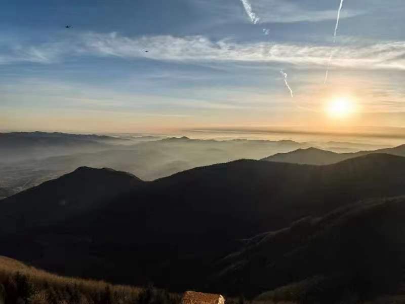 寧夏六盤山“第一縷陽光”。固原市委宣傳部供圖