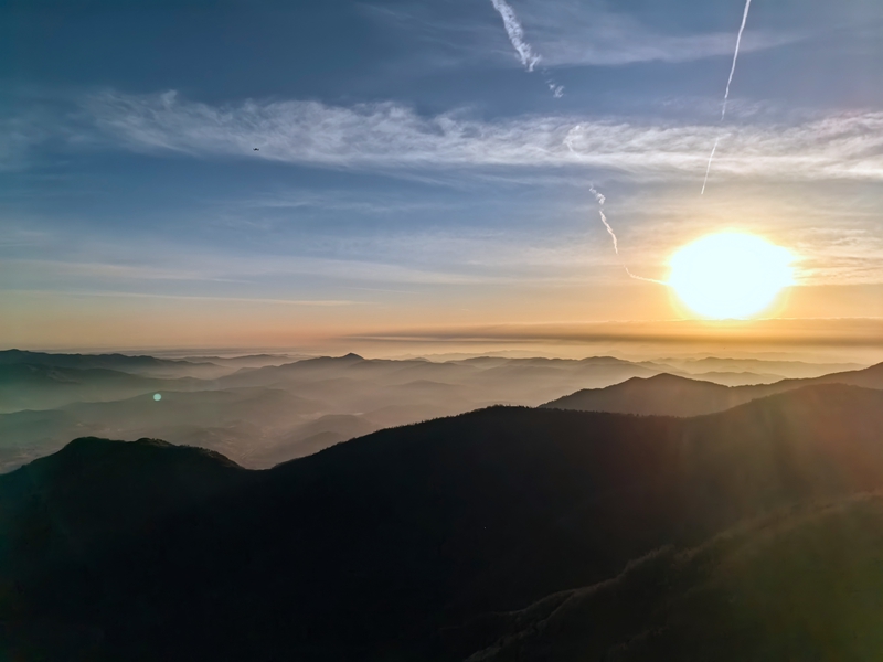寧夏六盤山“第一縷陽光”。固原市委宣傳部供圖
