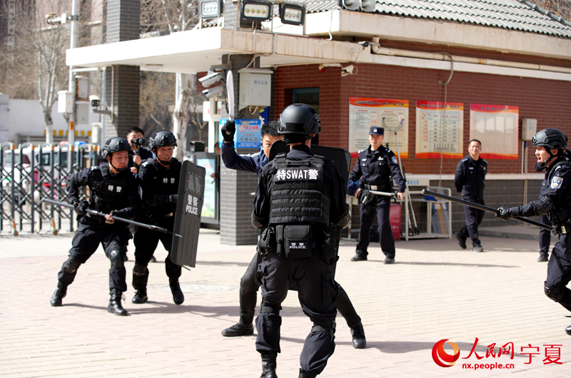 演習現場。人民網記者 高嘉蔚攝