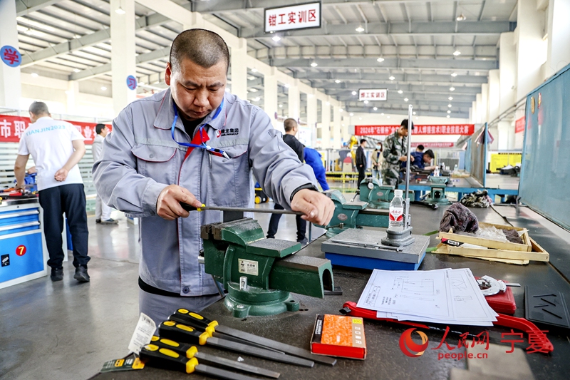 比賽現場。人民網記者 梁宏鑫攝