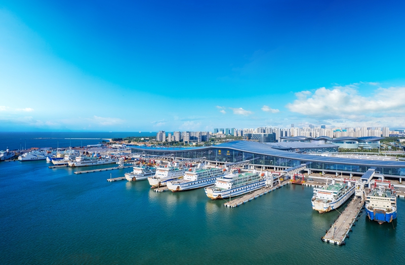 ?？谛潞８?。瓊州海峽輪渡公司供圖