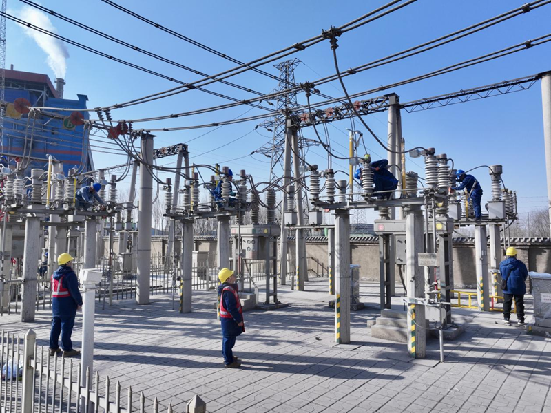 春季綜合性檢修現場。方鑫攝