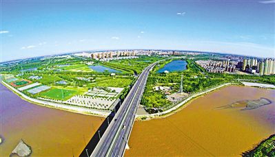 <p> 鳥瞰吳忠</p>